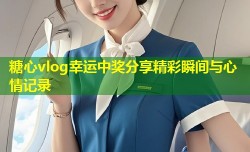 糖心vlog幸运中奖分享精彩瞬间与心情记录