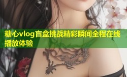 糖心vlog盲盒挑战精彩瞬间全程在线播放体验