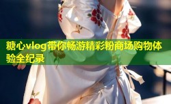 糖心vlog带你畅游精彩粉商场购物体验全纪录