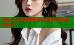 糖心vlog真假揭秘背后真相大曝光详细分析