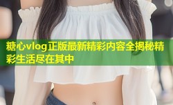 糖心vlog正版最新精彩内容全揭秘精彩生活尽在其中