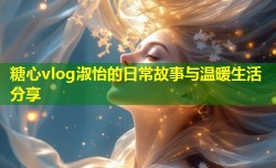 糖心vlog淑怡的日常故事与温暖生活分享