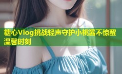 糖心Vlog挑战轻声守护小桃酱不惊醒温馨时刻