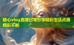 糖心vlog直播日常分享精彩生活点滴精彩不断