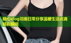糖心vlog司雨日常分享温暖生活点滴精彩瞬间