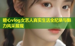 糖心vlog女艺人真实生活全纪录与魅力风采展现