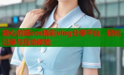 糖心的瑶cos精彩vlog分享平台，轻松记录与互动体验