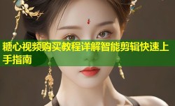糖心视频购买教程详解智能剪辑快速上手指南
