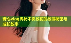 糖心vlog揭秘不良校花的校园秘密与成长故事