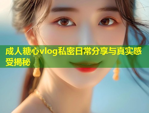 成人糖心vlog私密日常分享与真实感受揭秘  第1张