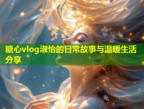 糖心vlog淑怡的日常故事与温暖生活分享  第1张